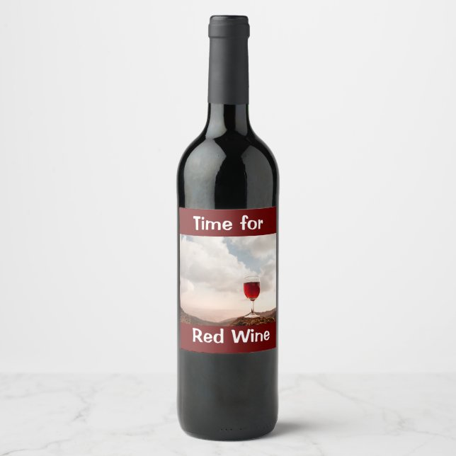 Red Wine Label (Front)