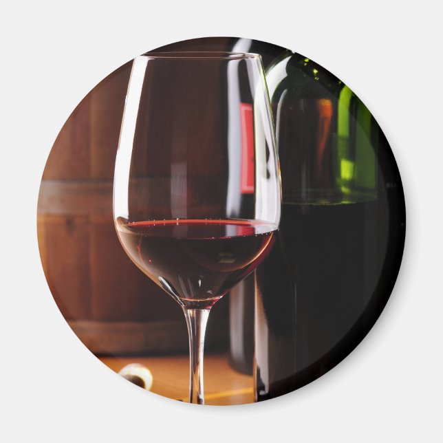 Red Wine Magnet (Front)