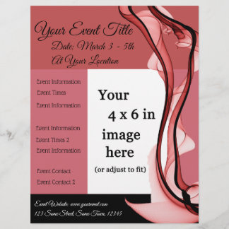 Red Wine Multi-Purpose Event Flyer