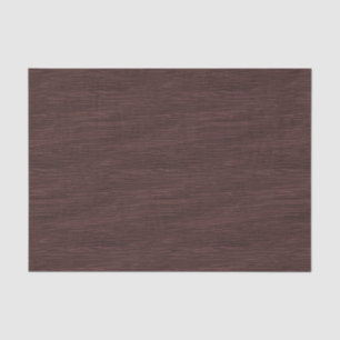 Red Wine Natural Oak Wood Grain Look Tissue Paper