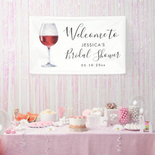 Red Wine Occassion Celebration Banner