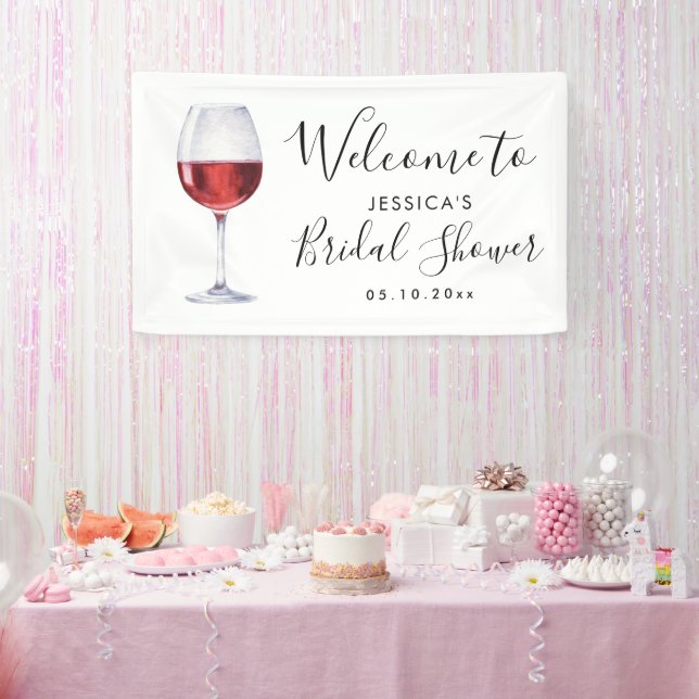Red Wine Occassion Celebration Banner (Party)