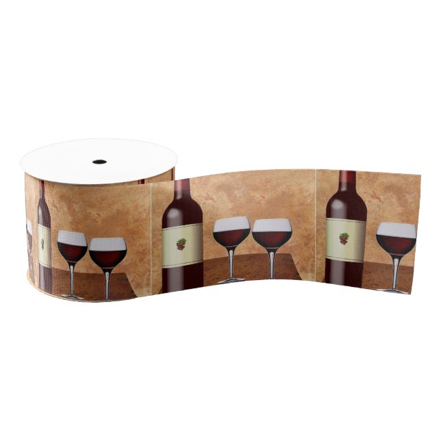 Red Wine Ribbon Grosgrain Ribbon (Spool)