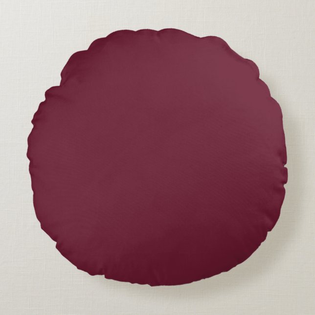 Red Wine Round Cushion (Front)