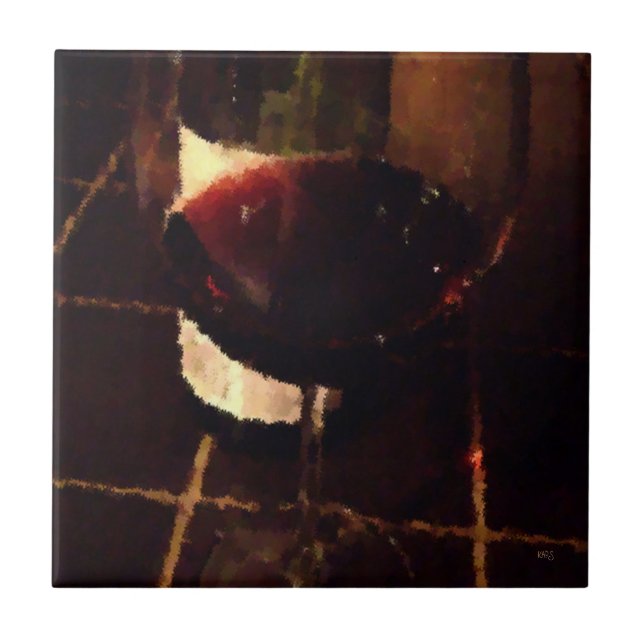 Red Wine Tile (Front)