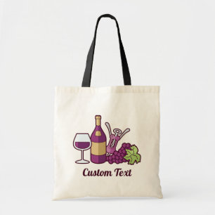 Red Wine Tote Bag