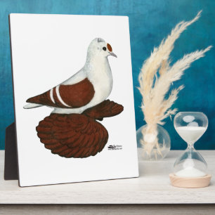 Red Wing Pigeon Plaque