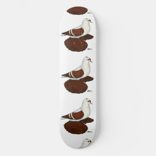 Red Wing Pigeon Skateboard