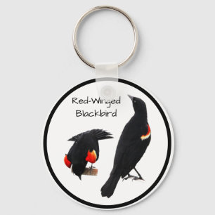 Red-Winged Blackbird Key Ring