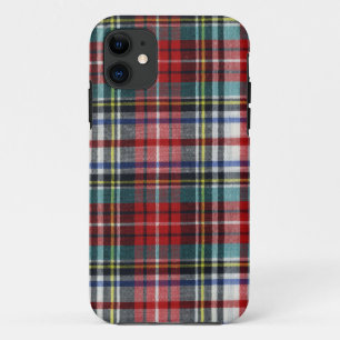 Red Winter Christmas Plaid iPhone 5 Case