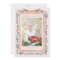 Red Winterberry Frame Christmas 2 Photo Blush Pink