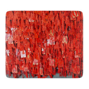 Red Wishes Cutting Board