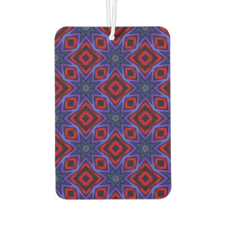 Red with Blue Star Air Freshener