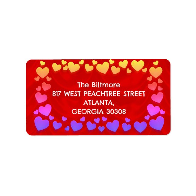 Red with heart label (Front)