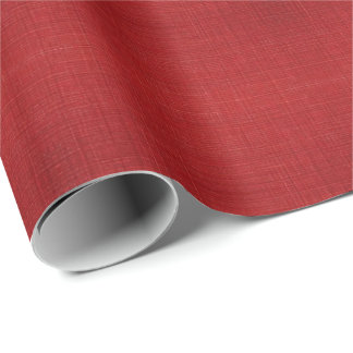 Red with texture print - wrapping paper