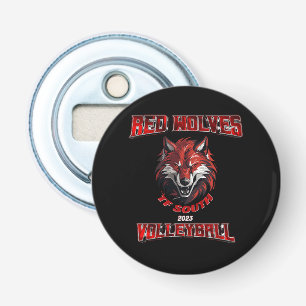 Red Wolf Bottle Opener