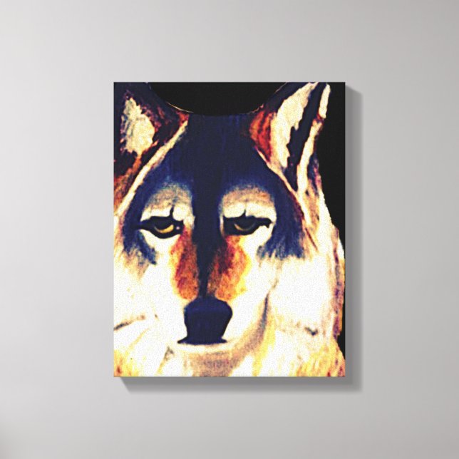 RED WOLF canvas (Front)