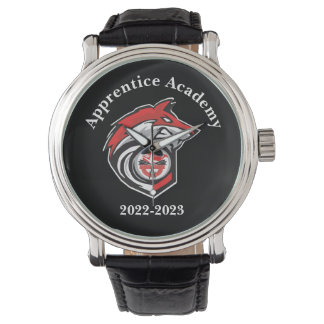 Red Wolf logo Personalised Watch
