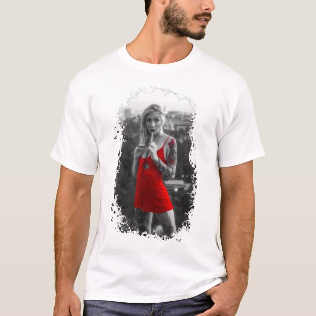 Red Woman T-Shirt (Front)