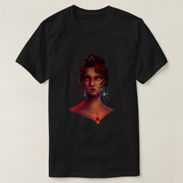 Red Woman T-Shirt (Design Front)