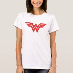 Red Wonder Woman Logo T-Shirt