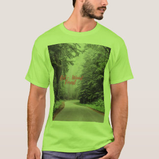 Red Wood Forest Men's Short Sleeve T-Shirt