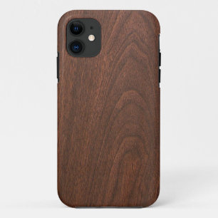 red wood texture iPhone 11 case