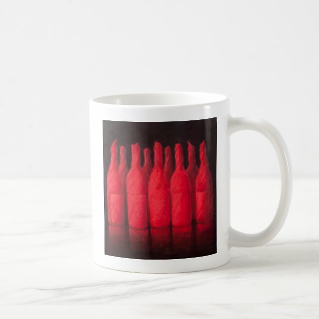 Red wrapped wine 2012 coffee mug (Right)