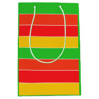 Red, Yellow and Lime Green Stripes