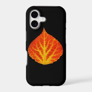 Red & Yellow Aspen Leaf #10