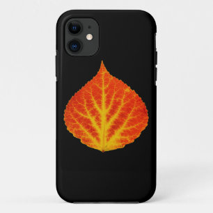 Red & Yellow Aspen Leaf #10 iPhone 11 Case