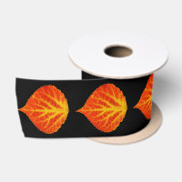 Red & Yellow Aspen Leaf #10