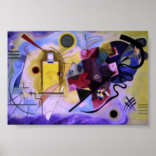 red-yellow-blue poster