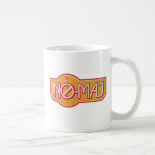 Red & Yellow NO-MAJ™ Badge Coffee Mug