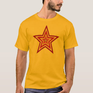 Red Yellow Star T-Shirt