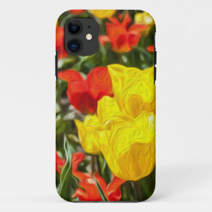 Red & Yellow Tulips iPhone 11 Case