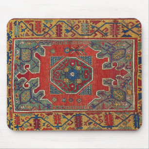 Red-Yellow Turkish Design - Mousepad - HAMbyWG