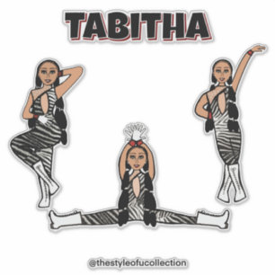 Red Zebra  Dancer #4