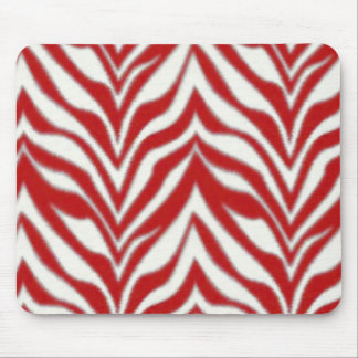 Red Zebra Mousepad