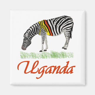 Red Zebra Series Magnet