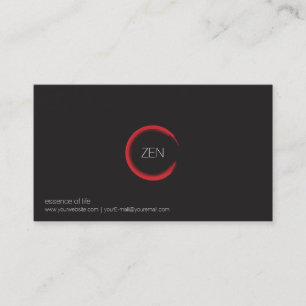 Red Zen Business Card