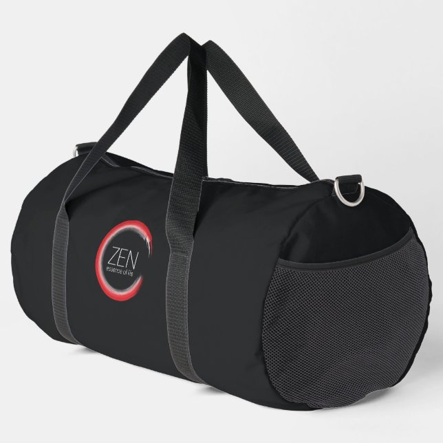 Red Zen Duffle Bag (Right Corner)