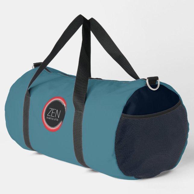 Red Zen Duffle Bag (Right Corner)