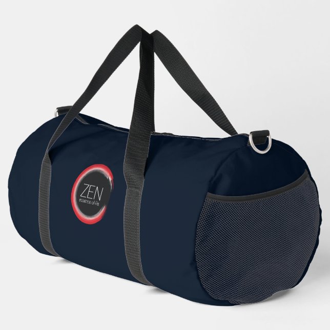 Red Zen Duffle Bag (Right Corner)