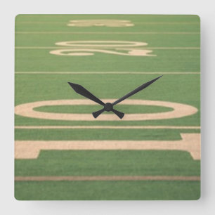 Red Zone Football Wall Clock