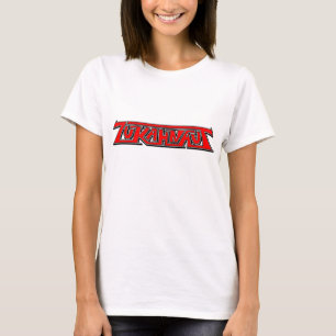 Red ZUKAHNAUT logo tee