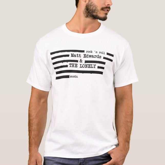 Redacted - White T-Shirt (Front)
