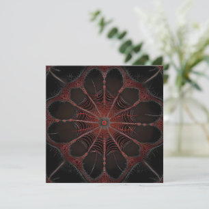 Redback Spider Fractal Art, Invitation