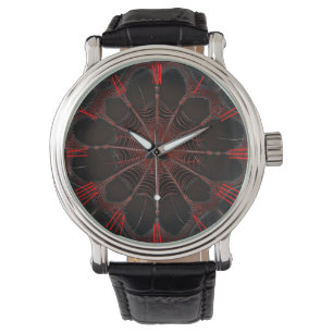 Redback Spider Fractal Art, Watch