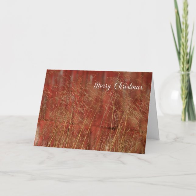 RedBarn Christmas Holiday Card (Front)